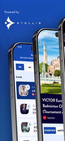 Badminton Europe screenshot