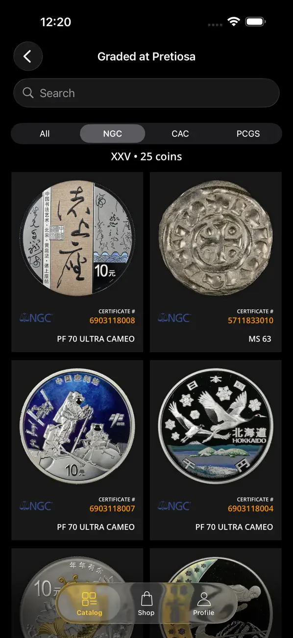 Pretiosa iOS app screenshot showing feature 5