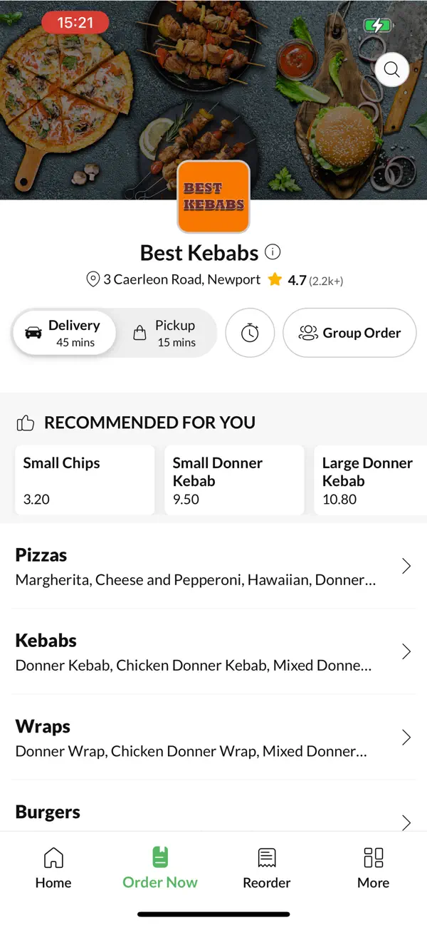 Screenshot #2 pour Best Kebabs