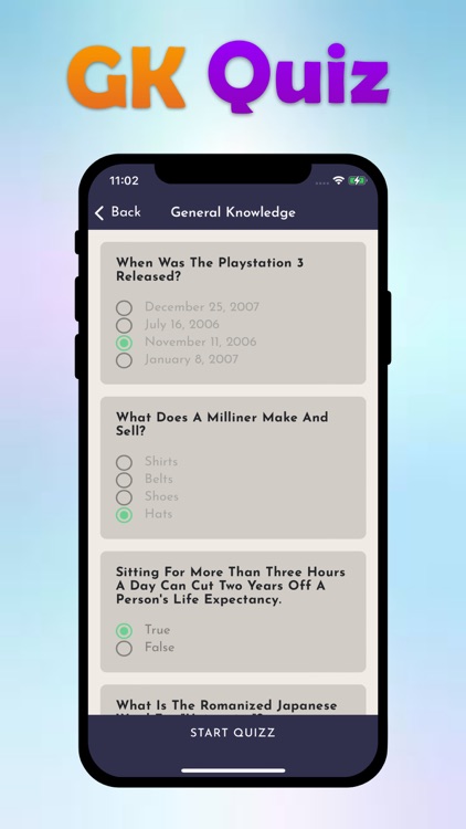 GK Quiz - GK Knowledge test screenshot-4