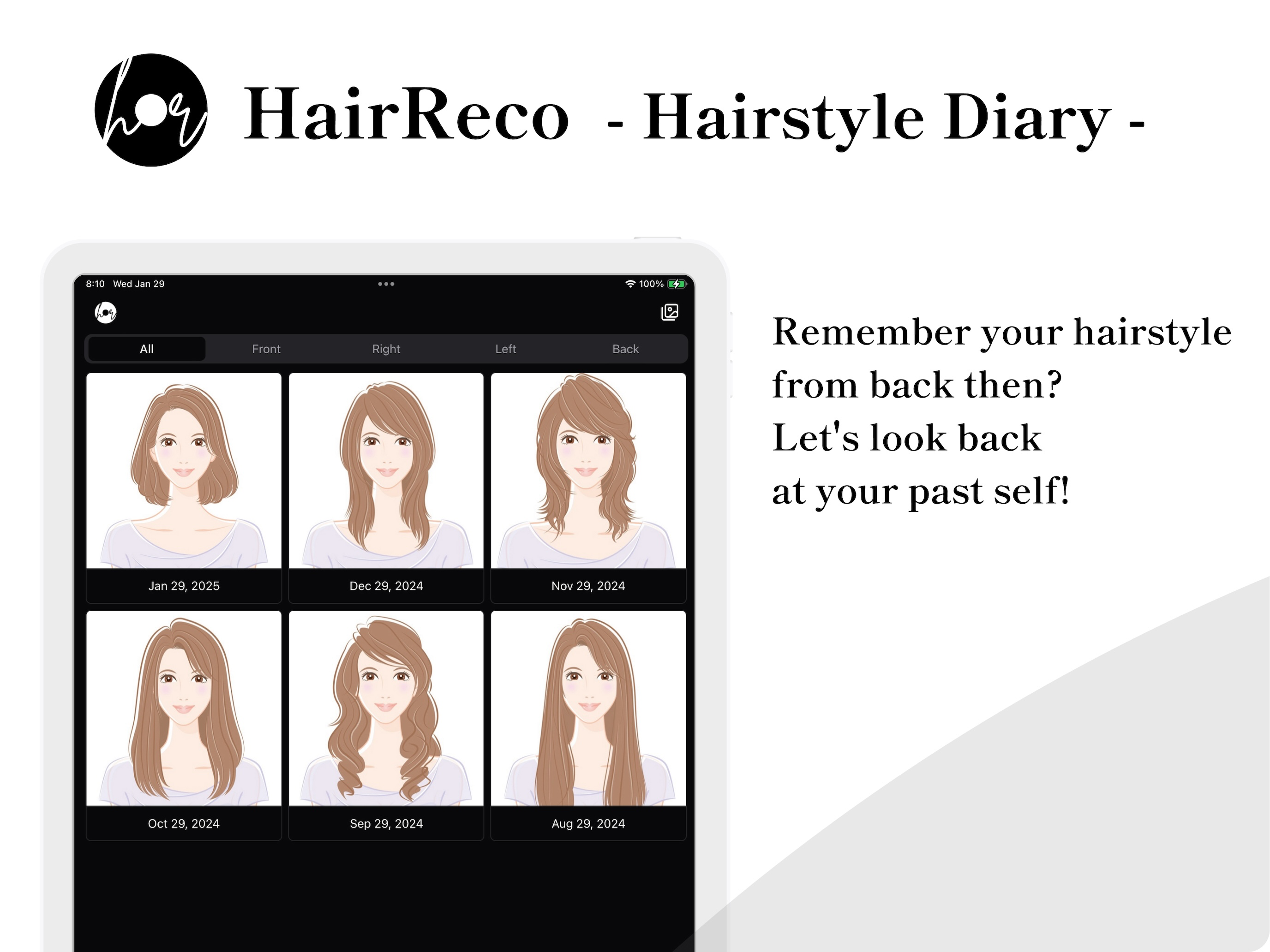 HairReco - Haircut Photo Diary