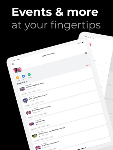 Top 100 Tournaments app screenshot 3