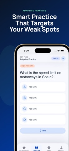 DGT Pass: Practice and Test screenshot