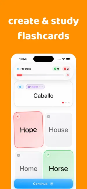BilgeCards: Flash Cards Maker screenshot 1