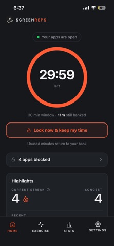 ScreenReps screenshot