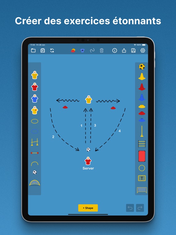 Screenshot #6 pour Planche Tactique: Futsal++