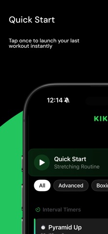 Kikan - HIIT & Tabata Timer Screenshot 2 of 10