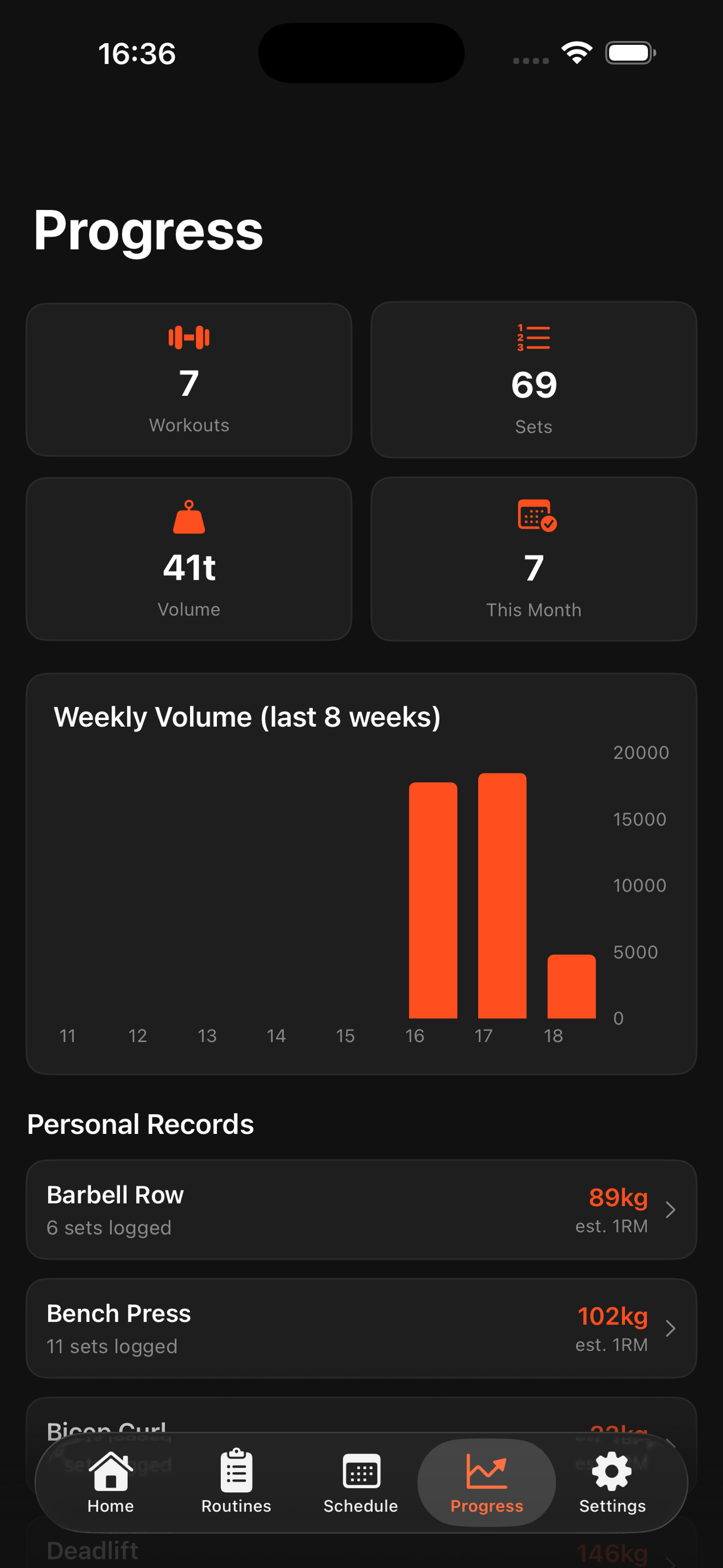 Track My Workouts: Gym Log screenshot 4