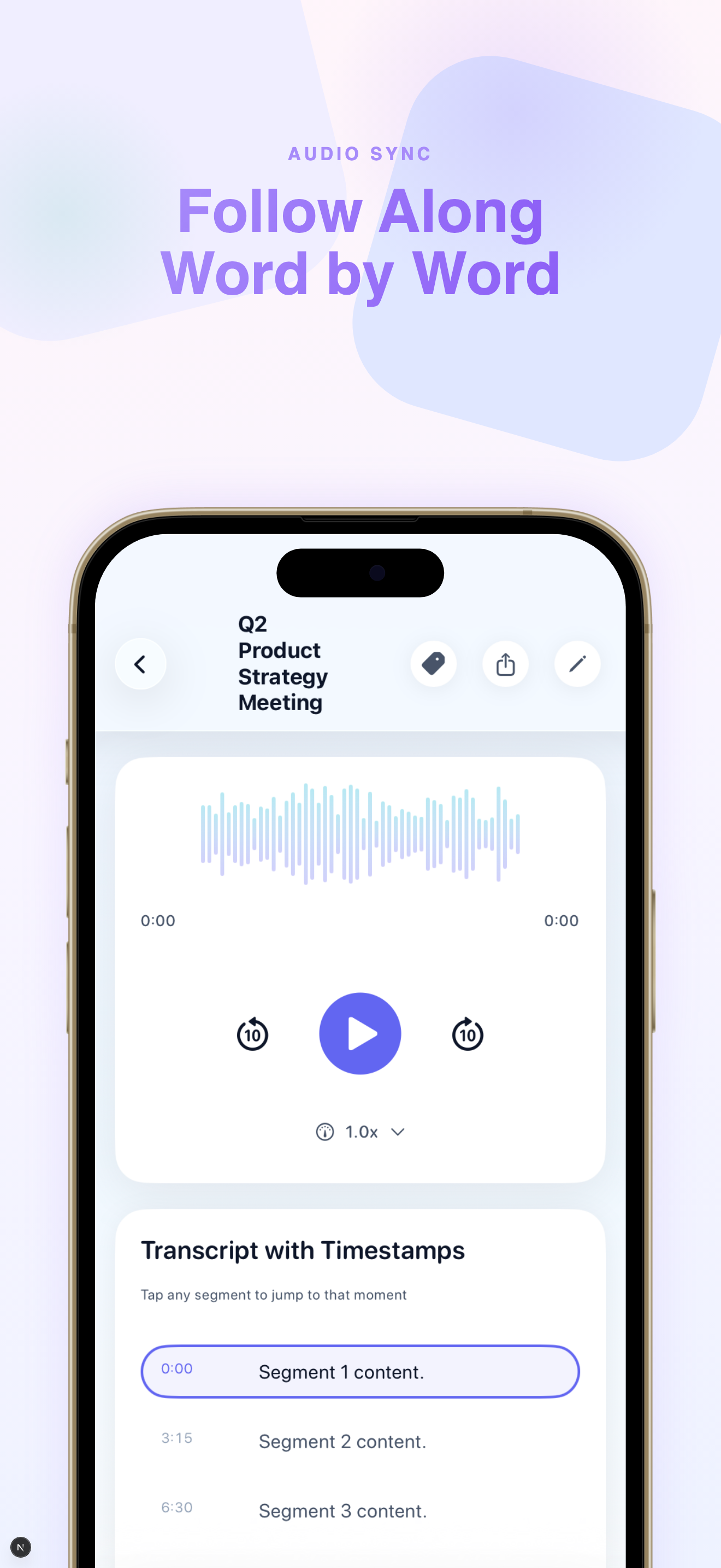 Transcribe: Voice to Text - AI screenshot 9