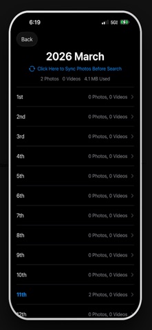 ChronoGallery screenshot