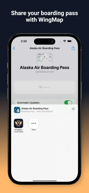 WingMap: Flight Travel Log screenshot 1