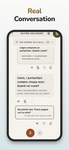 Learn Italian Fast: SpeakTwice iPhone screenshot
