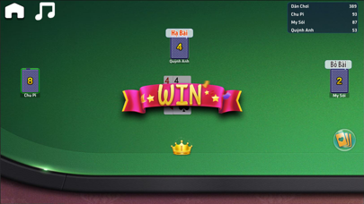 Tien Len Mien Nam Offline. Screenshot
