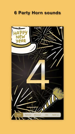 New Year Noisemaker Countdown screenshot 1