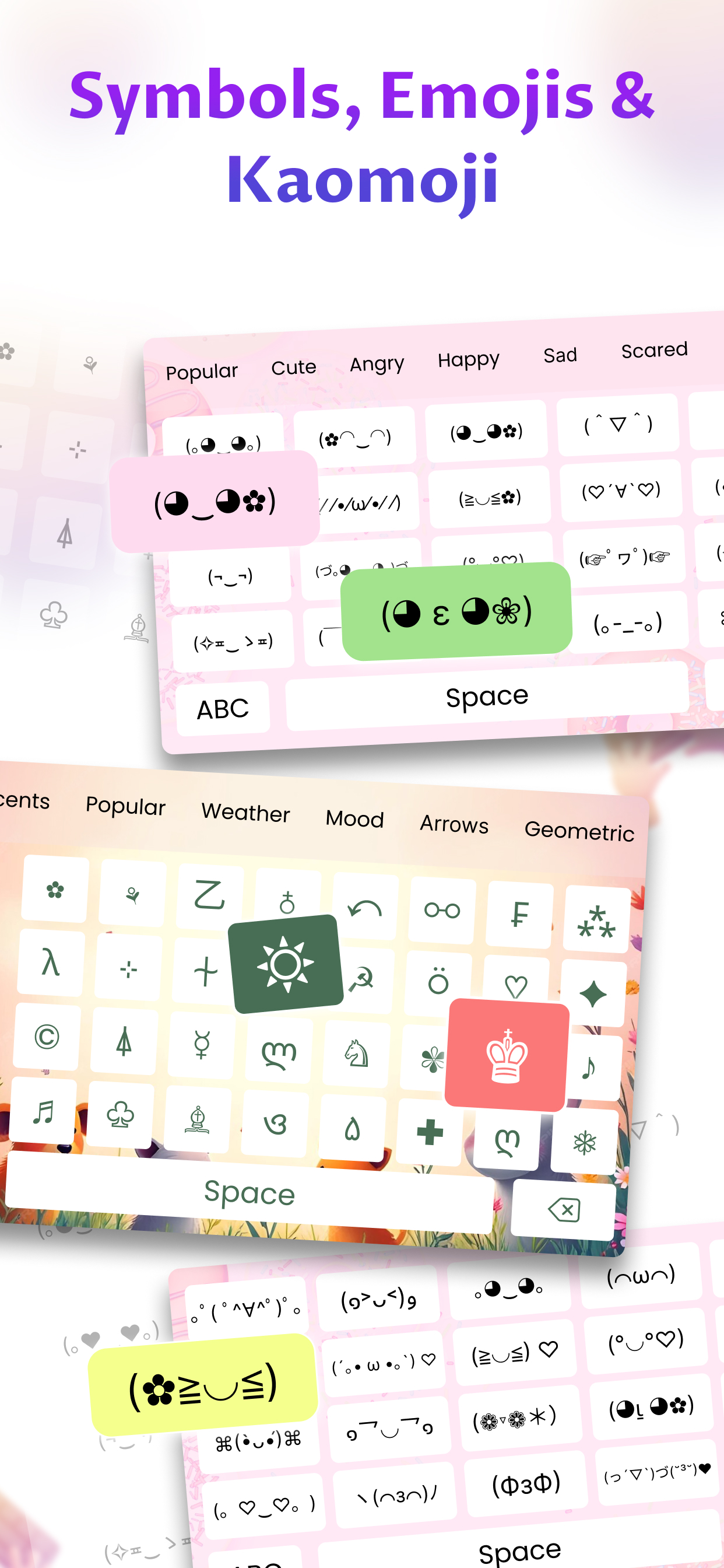 Cool Fonts Keyboard Themes screenshot 5