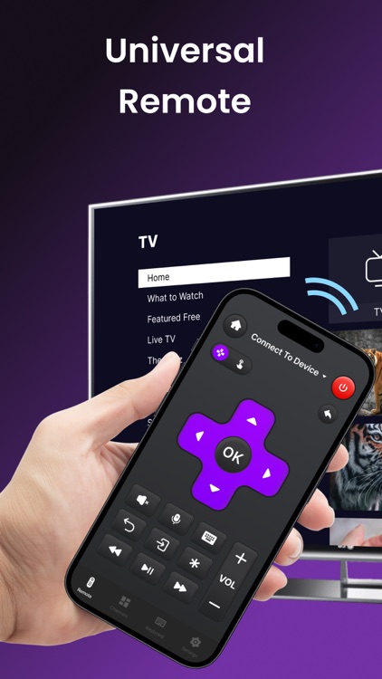 Universal Remote & Smart TV