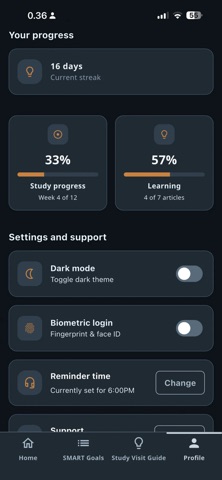 Signant TM App iPhone screenshot