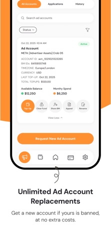 Advertiser Assets iPhone screenshot