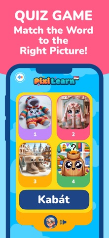 PixiLearn Hungarian FlashCards Screenshot 6 of 9