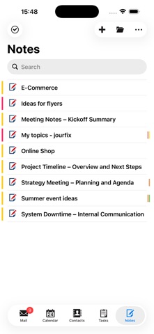 ISEC7 MAIL for Ivanti screenshot