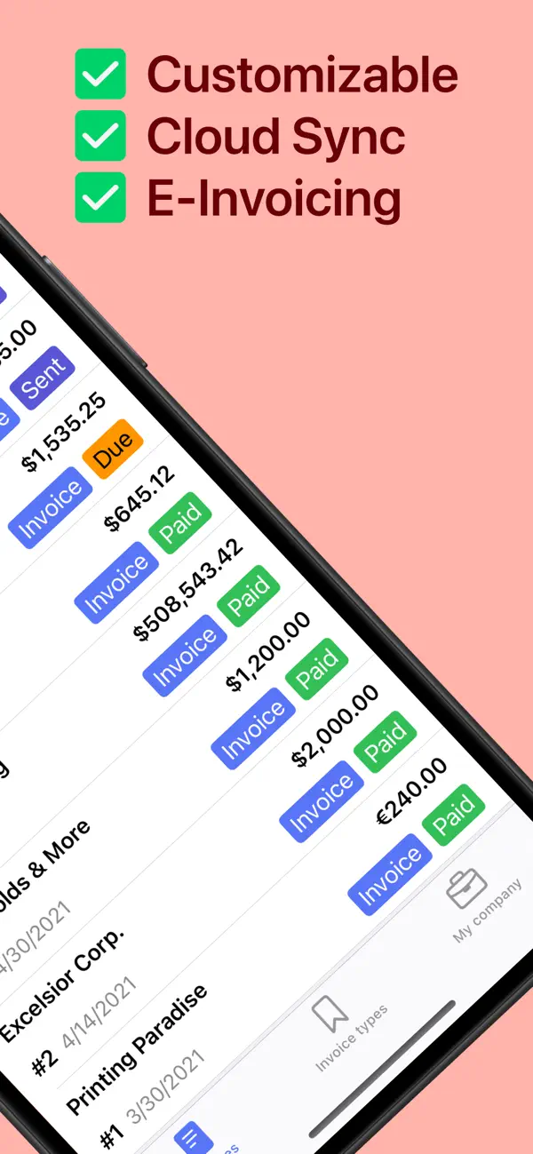 #2. Invoice Maker: SubTotal (iOS) Przez: Timo Partl