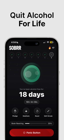 SOBRR: Quit Alcohol Now screenshot