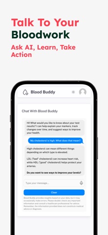 Blood Test Tracker Blood Buddy Screenshot 5 of 8