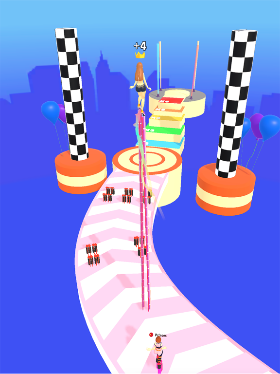 High heels - Running girl game iPad screenshot