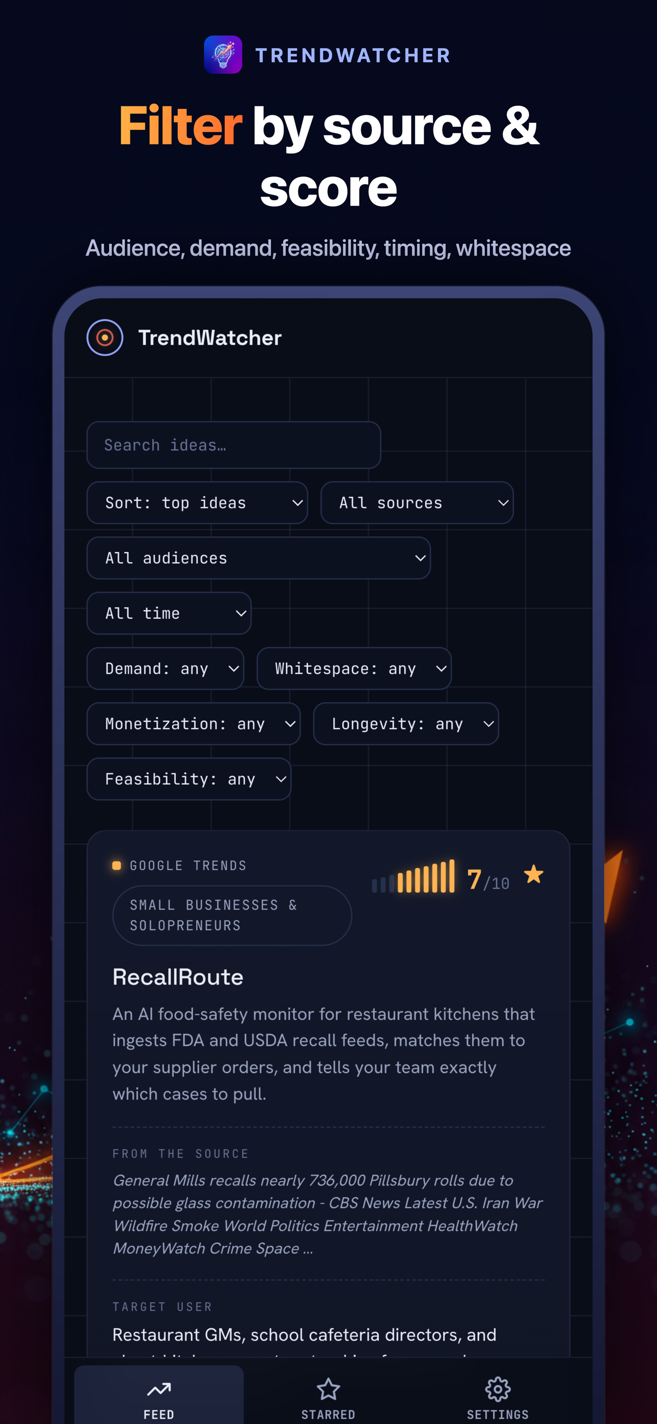 TrendWatcher: AI App Ideas screenshot 8