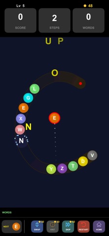 Wordest - Word Puzzle Game iPhone screenshot