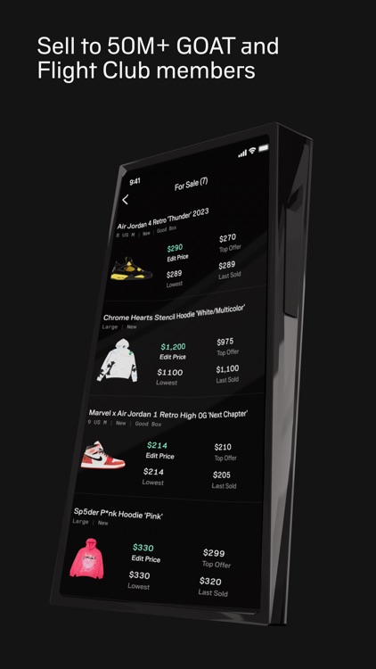 alias: sell sneakers + apparel