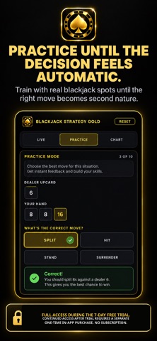 Blackjack Strategy Gold screenshot 3