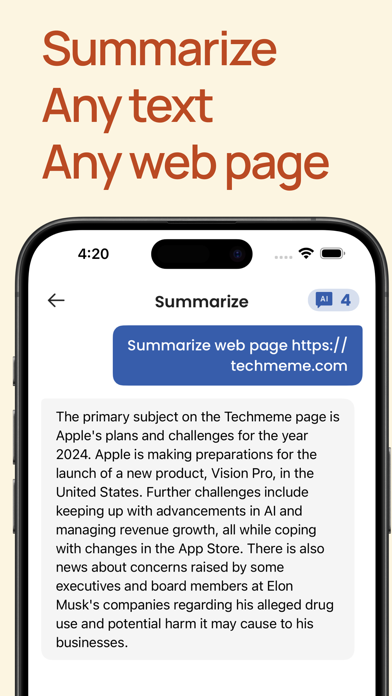 1AI: AI Chatbot & Writer iPhone screenshot 3 - Productivity app