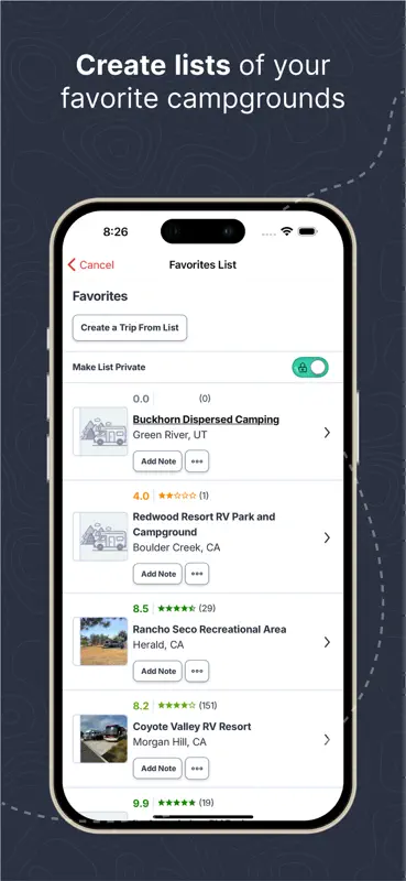 RV LIFE - RV GPS & Campgrounds screenshot 8 of 8