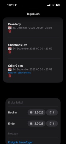RoOp-Diář screenshot