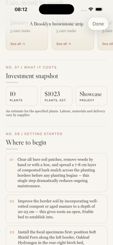 Verdure: Garden Design iPhone screenshot