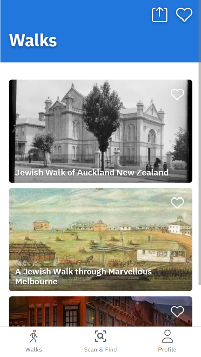 Jewish Walking Tours Screenshot