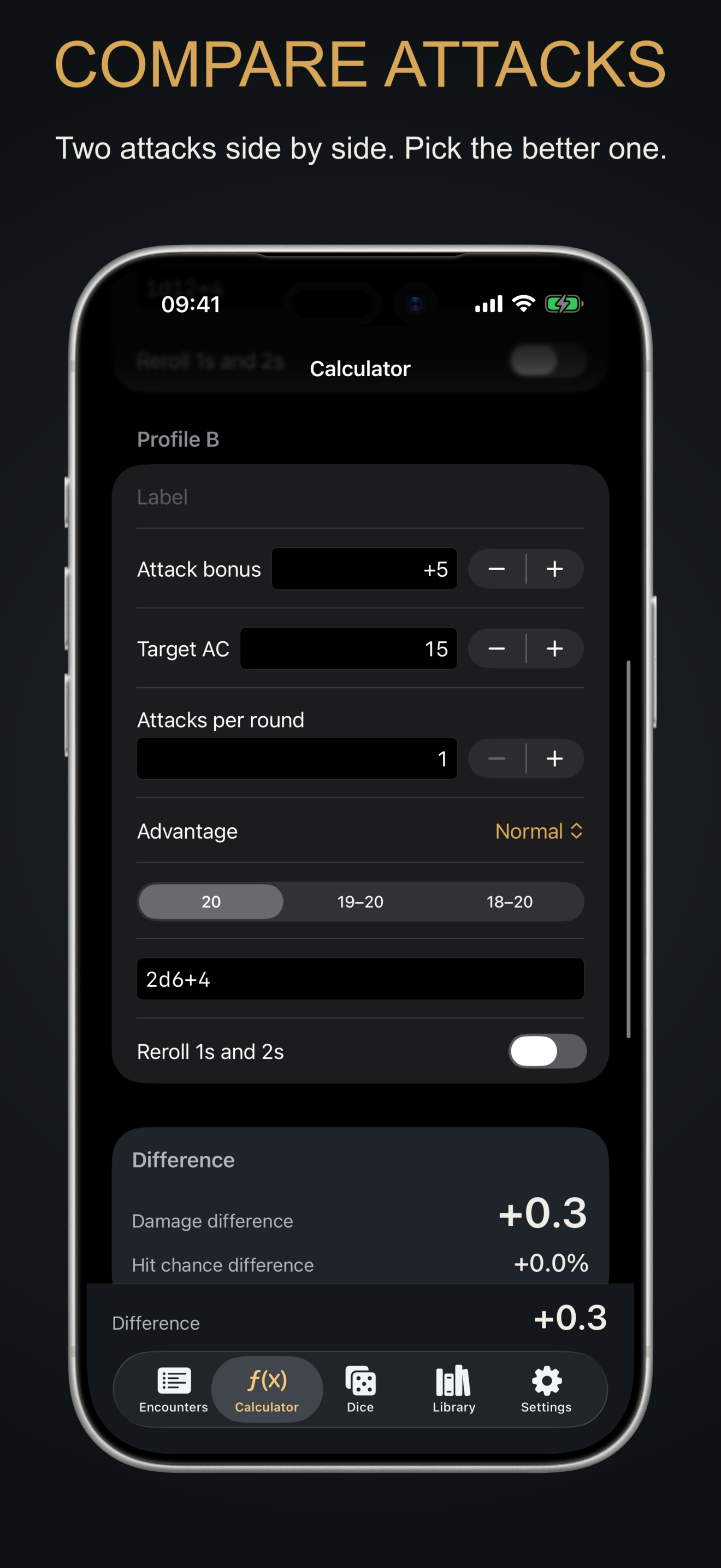 Skirmforge: Combat Calculator screenshot 4