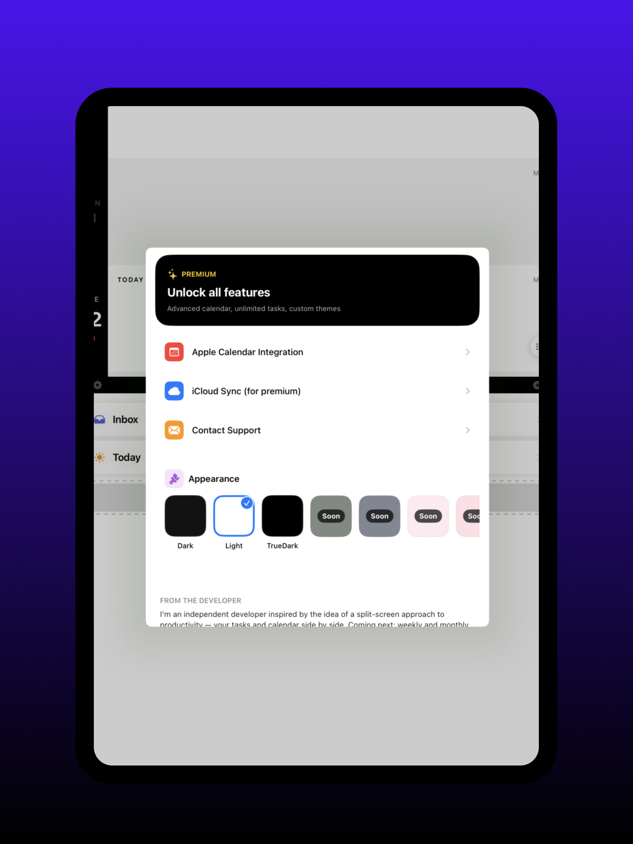 Calendar Planner & To do list