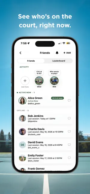 PickleMe - Who's Playing? screenshot 3