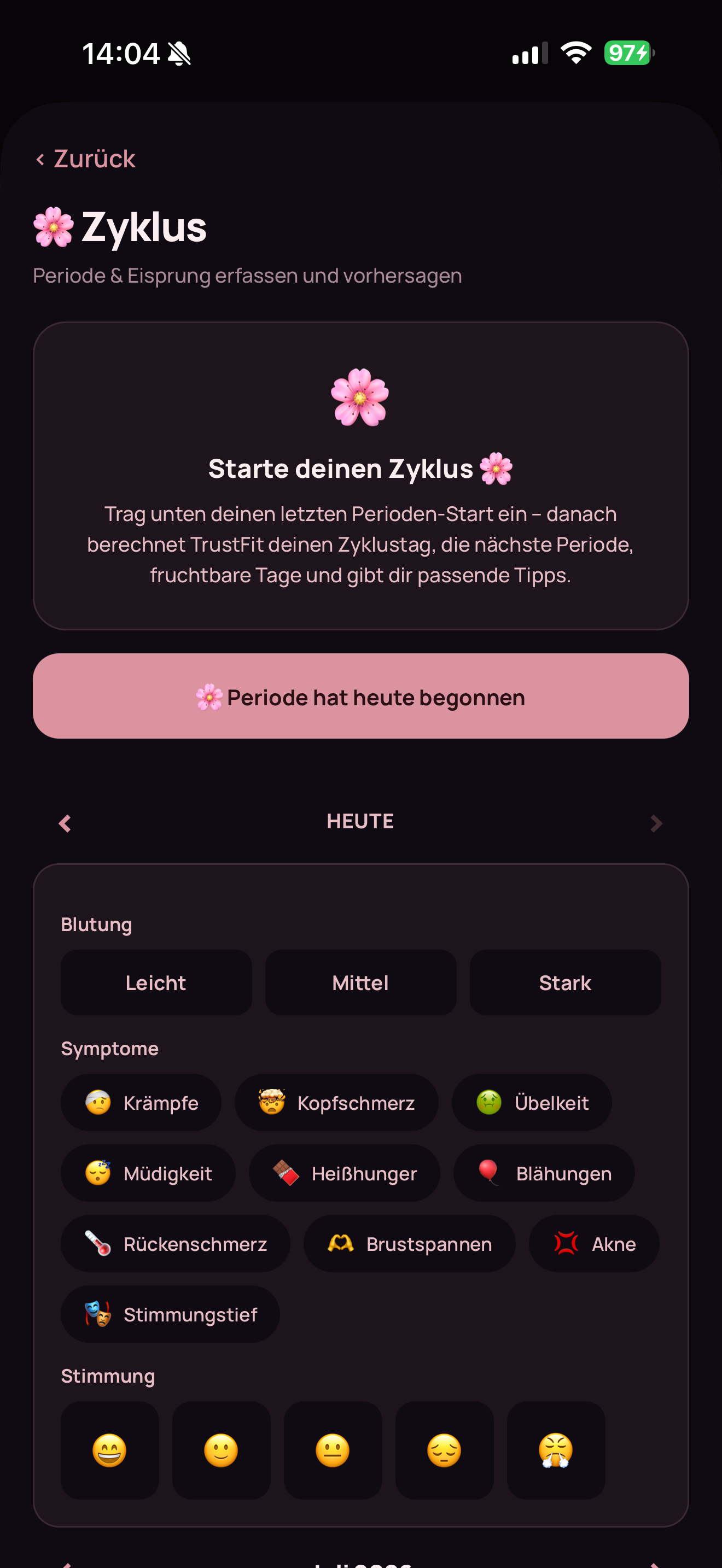 TrustFit – Fitness & Ernährung screenshot 9