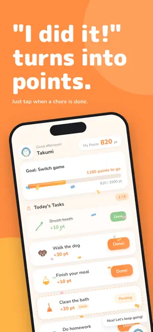 Kiddo! | Chores, money screenshot 1