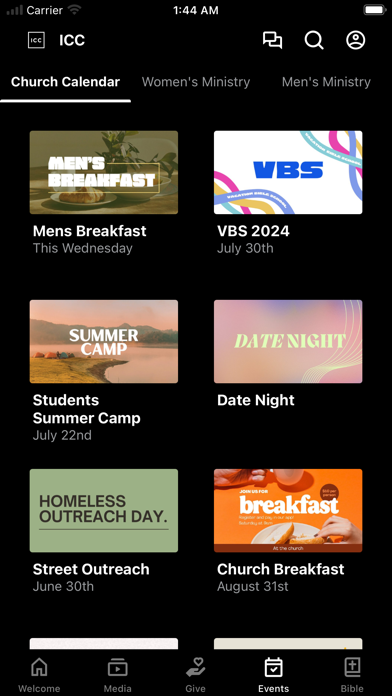 Interbay Community Church Screenshot