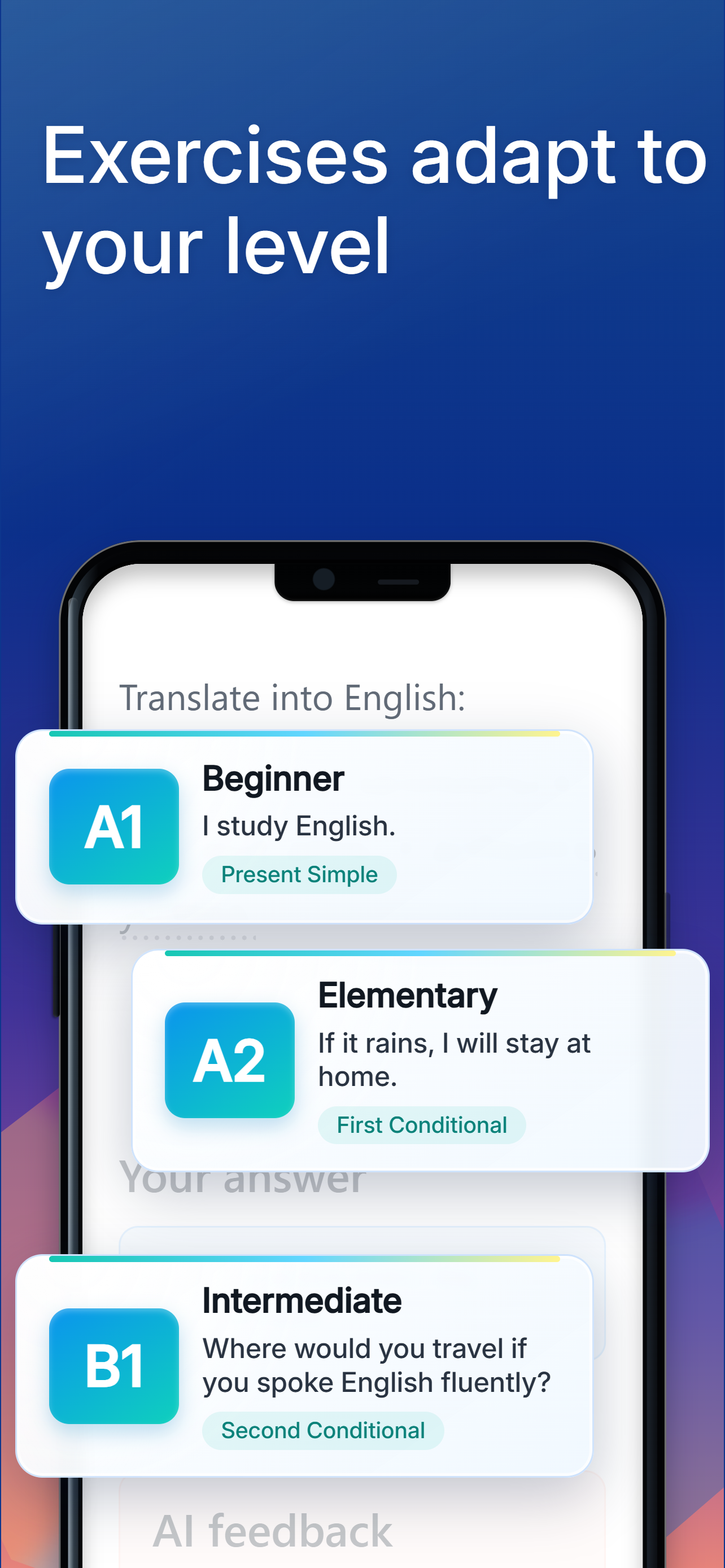 English Grammar Trainer AI screenshot 6