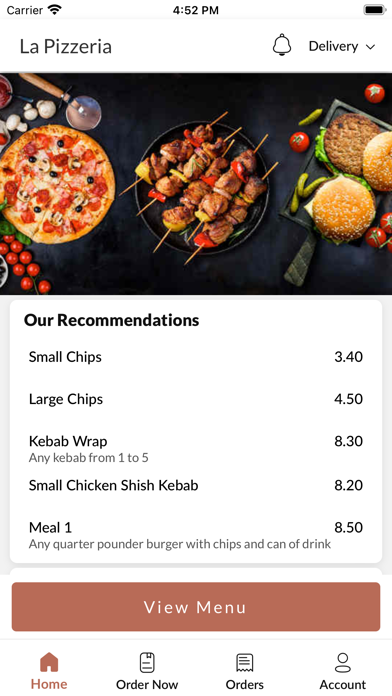 La Pizzeria Sittingbourne Screenshot