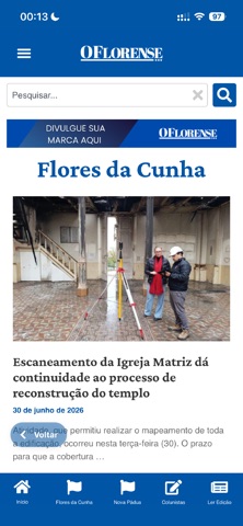 Jornal O Florense screenshot
