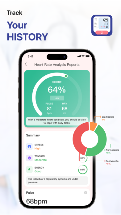 Blood Pressure Notes-reports Screenshot
