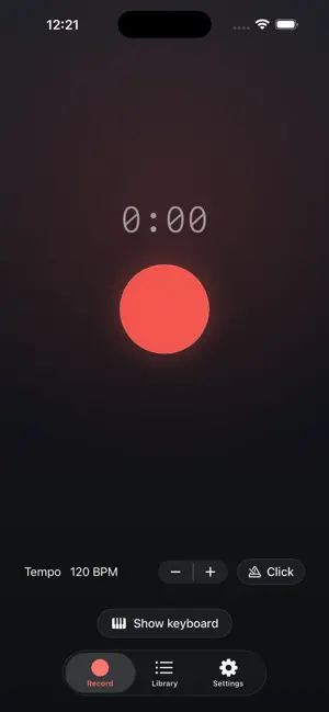 MIDI Memos: Recorder + Player screenshot 1