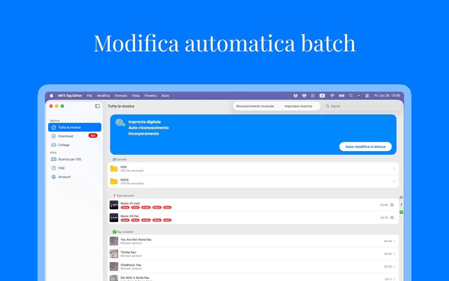 Schermata dell’app 4