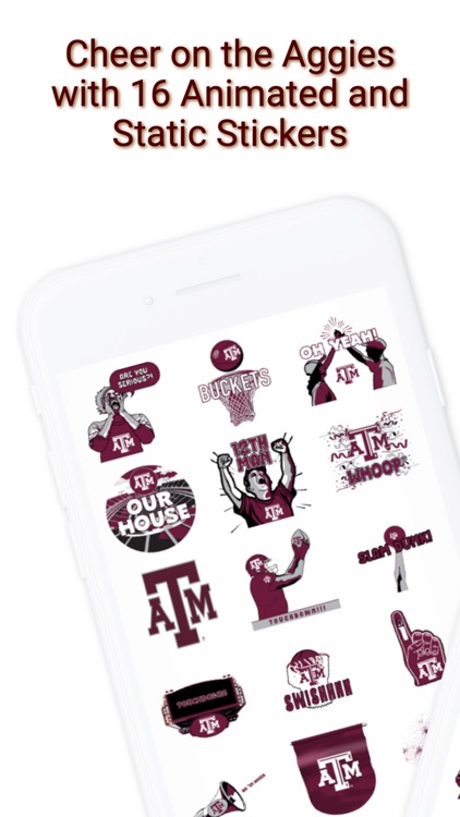 Aggies Sticker Pack 2024